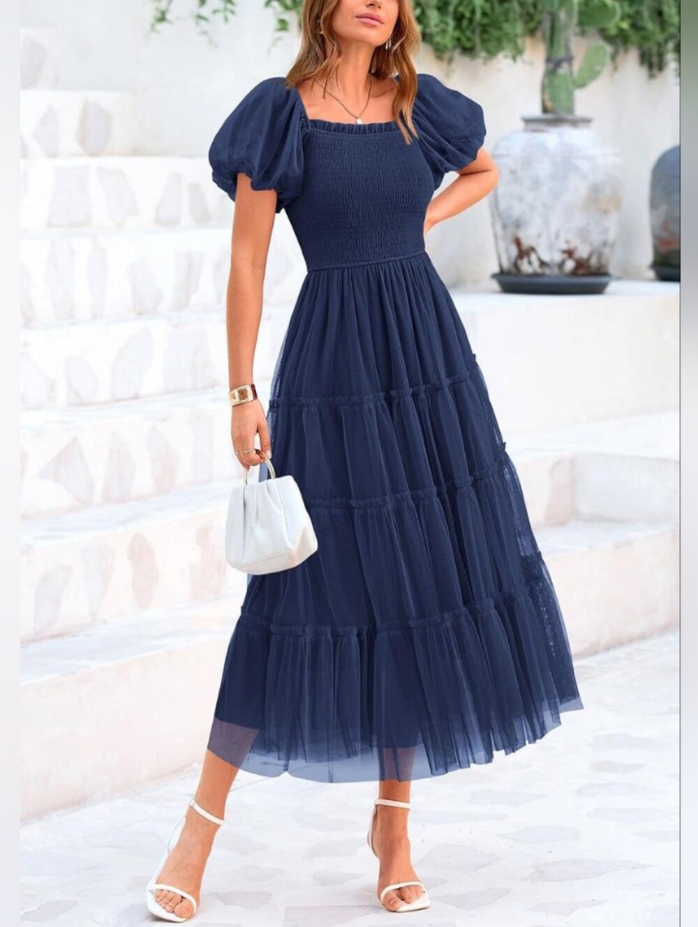🎟PRETTYGARDEN Tulle Prairie Dress🎟